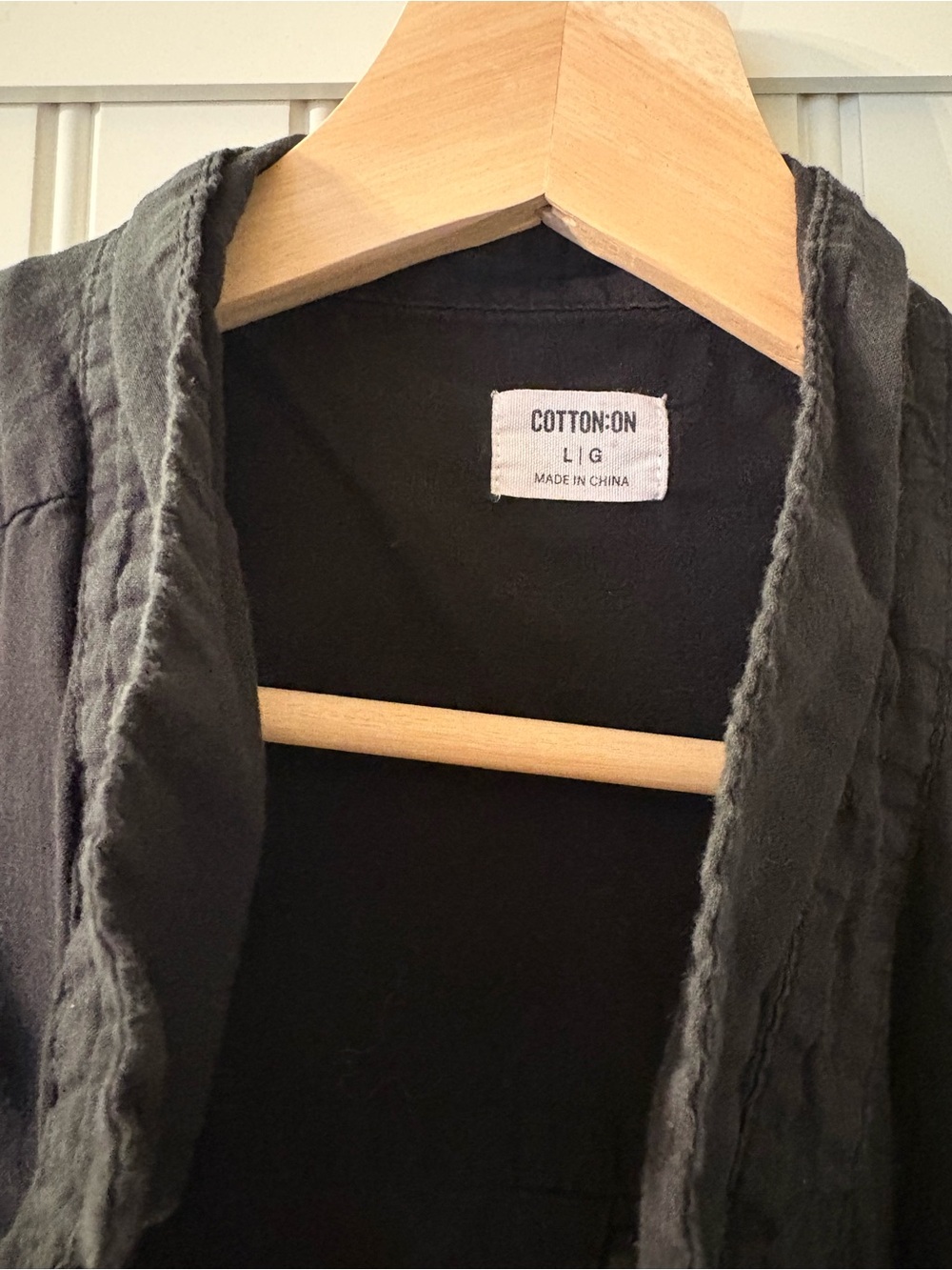 Black Women’s Lightweight Button-Up Jacket by - Picture 2 of 3